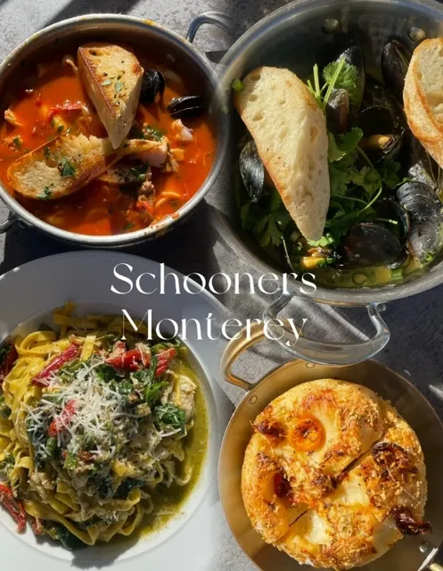 🇺🇸 Monterey | Schooners: Italian Seafood with Stunning Ocean Views