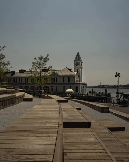 Wagner Park in NYC’s Financial District
