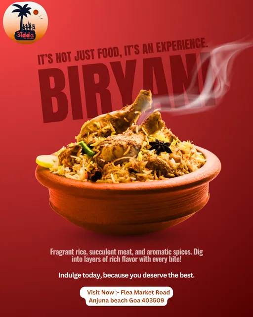 Special Food of Adda by Meraden Opus Anjuna Beach Goa 