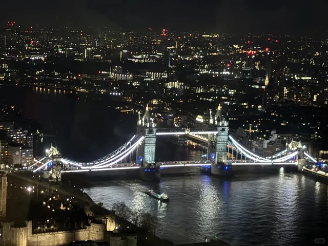 London's Night Skyline — Pure Magic! 🌃✨