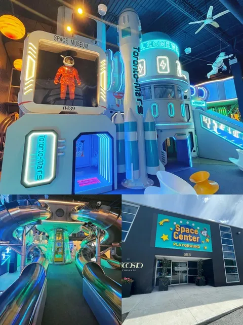 🚀 Brand New Space-Themed Playground in Toronto! 🪐👽