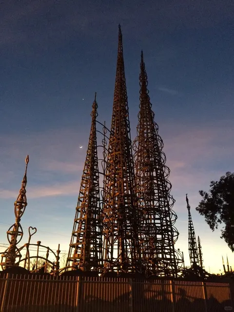 🗽✨ Watts Towers: LA’s Sculpture of Dreams (and Broken Bottles!) ✨🗽