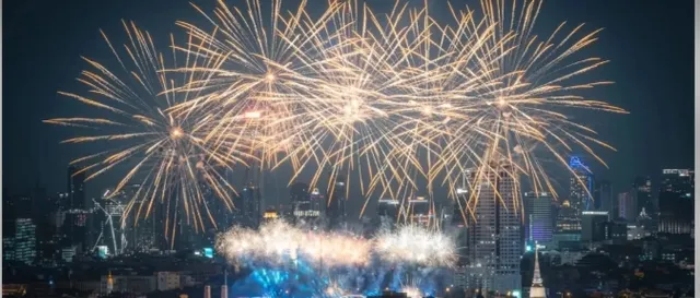  Gion New Year's Eve Light Show 