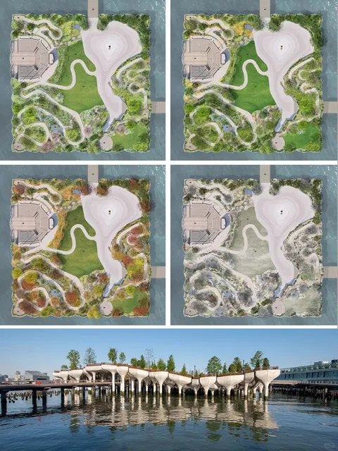 Where Cutting-Edge Design Meets Nature in NYC 🌊🌿​​