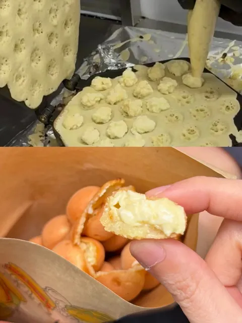 It's Portuguese Tart-Filled Egg Waffles! Salvation for the Isle of Man