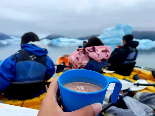 Dreamcore Glacier Kayaking: Level 100 Mood, Level 0 Visibility 