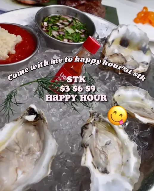 🍸 Come with Me to Happy Hour at STK 🍸
