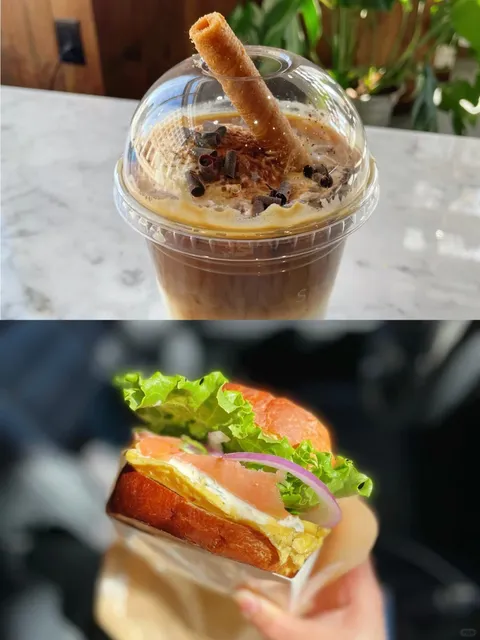  Semicolon Cafe: Jersey City  sandwich and coffee shop