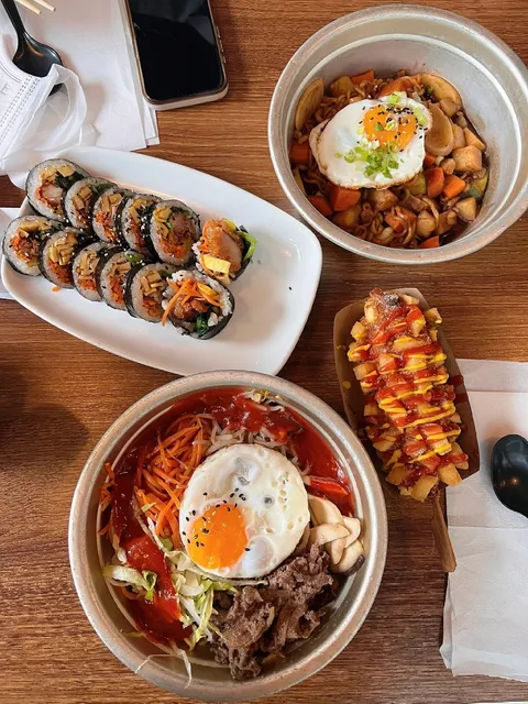 New Korean Street Food Place in the City Center🇰🇷