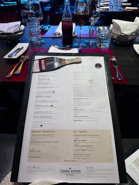 Klagenfurt’s Glittering Secret: A Night at Casino Restaurant Villach 