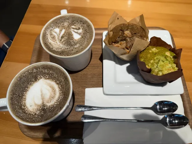 Our Waffles Were Delicious! 🧇🍵