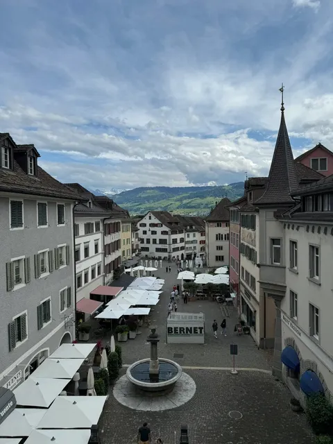 Visited a Quiet Suburban Town Near Zurich