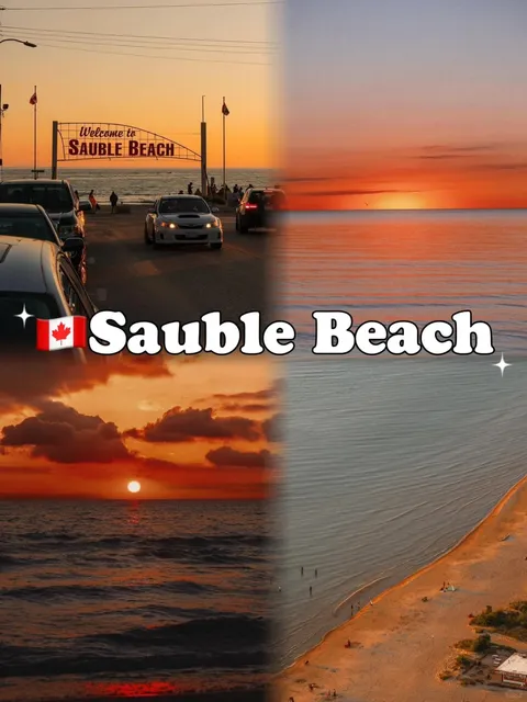 Discover Toronto's Secret Sunset Paradise at Sauble Beach! 🌅✨