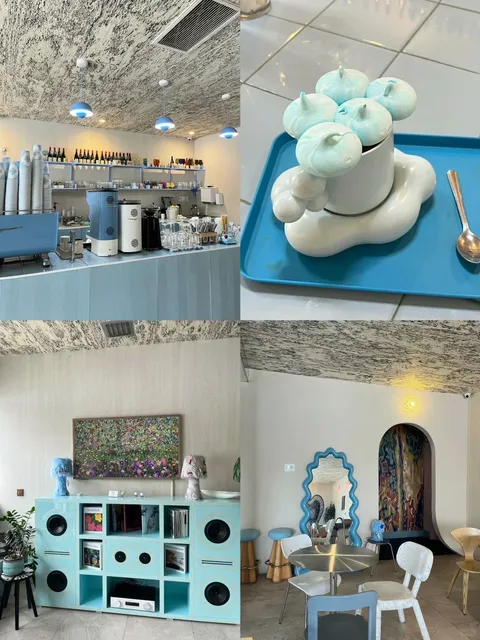 📍LA Food Discovery｜A Dreamy Silver Lake Café! ☁️🩵