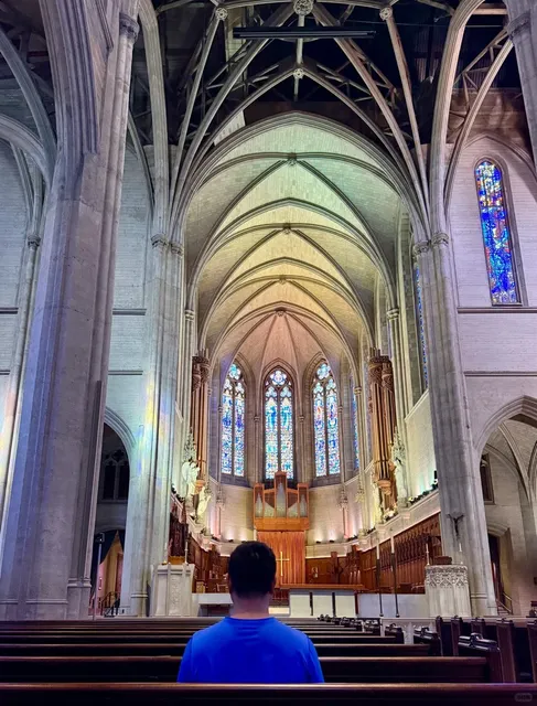 What to Do After Work in the Bay Area? Yoga in a Cathedral! 🧘‍♀️⛪