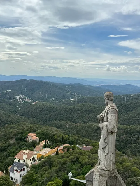 Tibidabo Overlooks the Entire Barcelona
