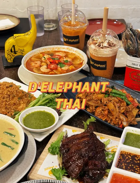 Thai Food Heaven in Richmond! This Feast Barely Fit on Our Table!