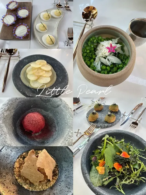 DC ⭐ Michelin-Starred "Pretty Meal" – Little Pearl 🍽️✨