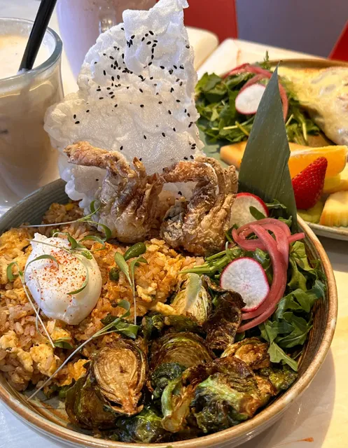 Calgary Brunch Alert | BROUHAHA's Must-Try Soft Shell Crab Fried Rice!