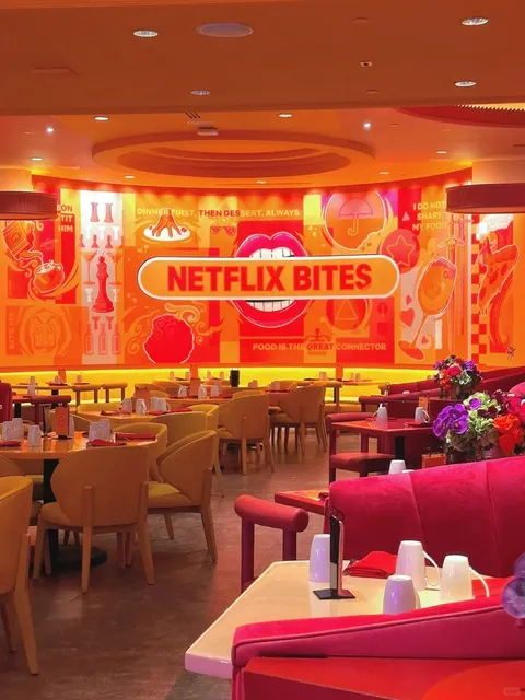 Such a Fun Crossover: Netflix Opens a Restaurant! 🍴