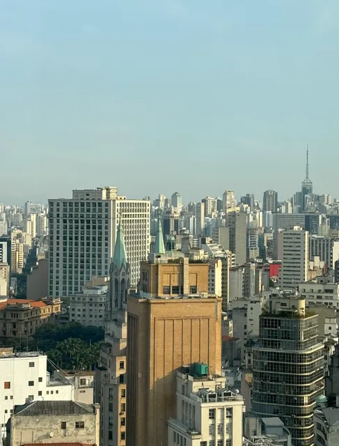 Sao Paulo 🇧🇷 City Skyline | 26th floor viewing Deck 🎂