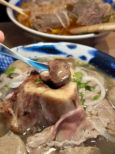 New York Vietnamese Beef Marrow Noodles --Nom Nam 