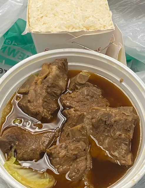 Boston Braised Pork Rib Rice — A $15 Feast of Meat! 🍖