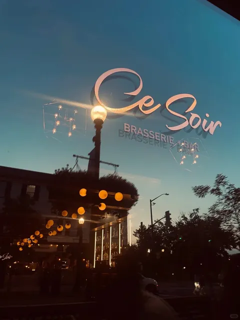 🇫🇷 Ce Soir Brasserie + Bar | A Charming French Dining Experience 