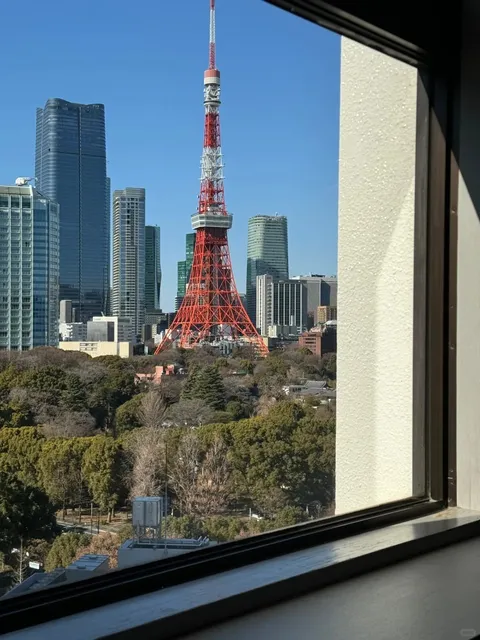 Staying at a Tokyo Hotel Near Tokyo Tower 🏨