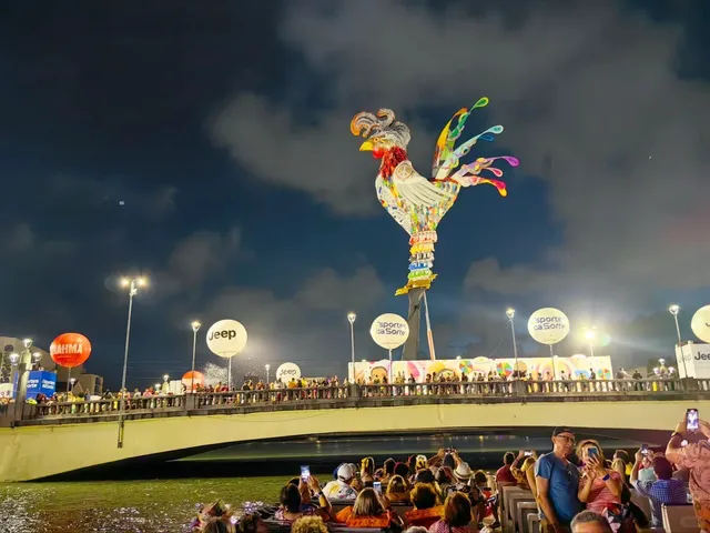🌉 Recife Catamaran Tour: Sunset, Samba & Sea Breezes!