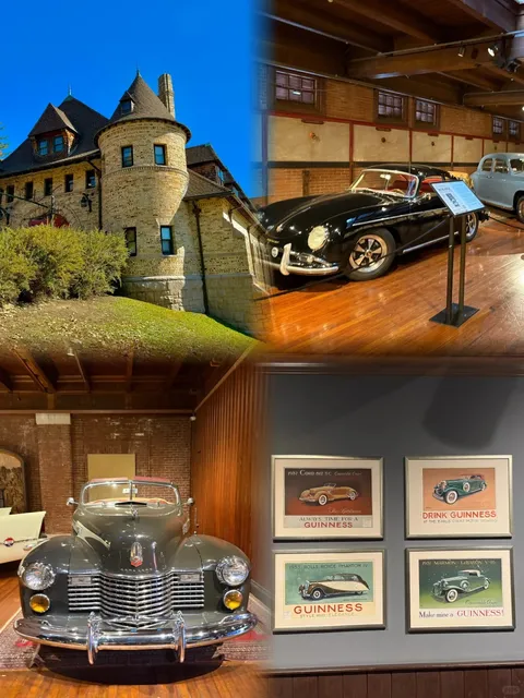 Antique Car Museum in a Castle near Boston