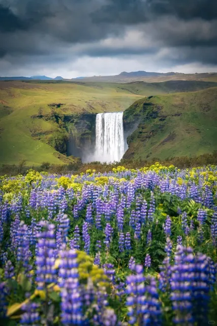 Iceland's Waterfalls: Where Wind Takes Form