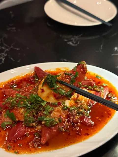 LA | QUA Contemporary | Blue Crab Roe Noodles