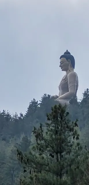 Bhutan Travel ~ Outdoor Statue of Sakyamuni