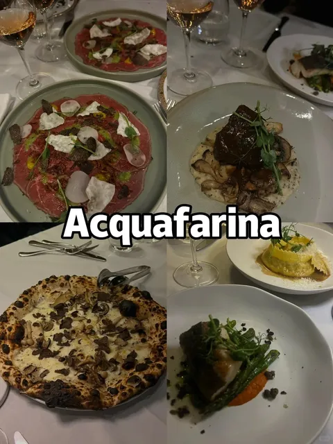 Michelin-Recommended Italian at Acquafarina 🇮🇹✨