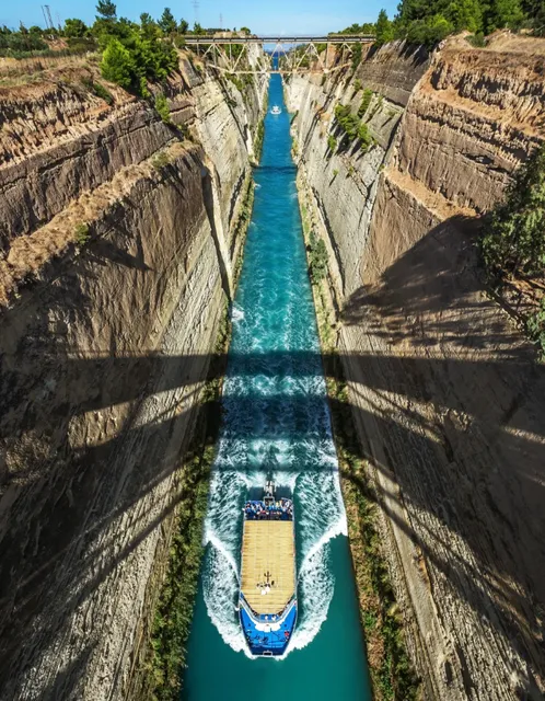 Corinth Canal | The World's Most Useless Man-Made Wonder 🚢