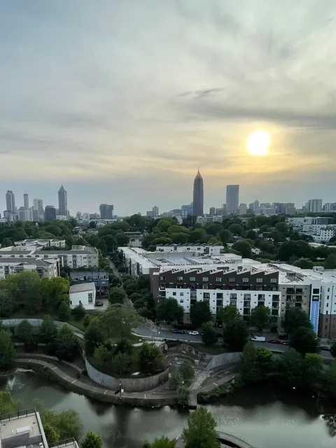 🌙 Moonlight Rooftop Bar | Atlanta Skyline Vibes