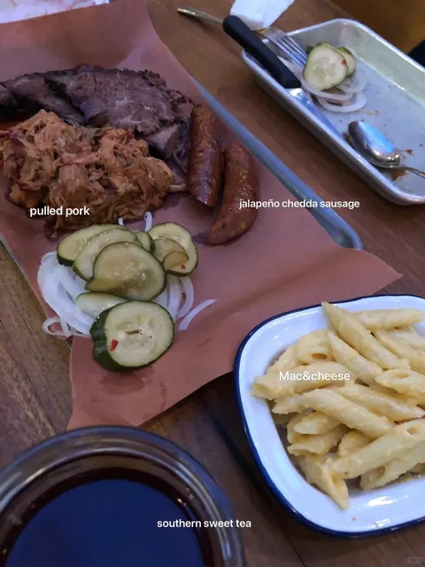 Checking in at Hill Country in New York for some high-quality Texas BB