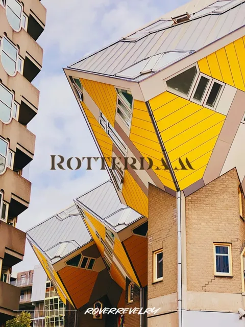 🇳🇱 Rotterdam in Half a Day: A City of Wild Architecture! 🏗️✨