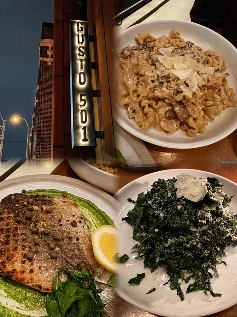 Gusto 501 | Black Truffle Pasta Next to the Christmas Market ✨