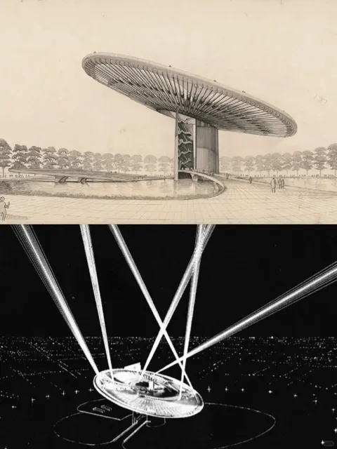 "Galaxon" Center | The Rejected 1964 New York World's Fair Proposal 🛸