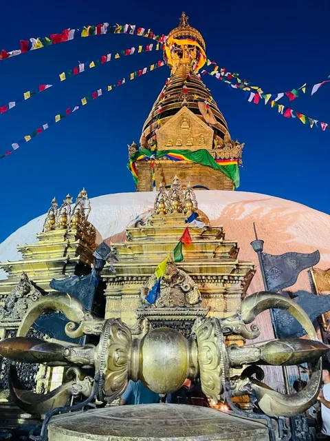 🇳🇵 Night Adventure at Monkey Temple: A Sacred Starlit Experience! ✨