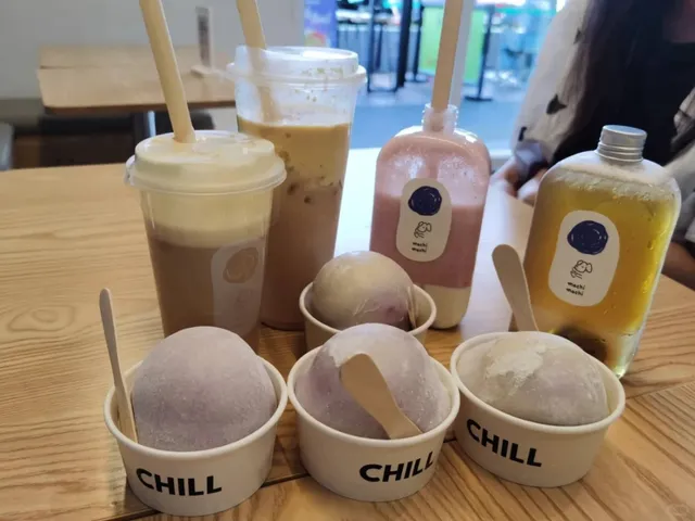 Taro Mochi Ice Cream Perfection 🍠✨!