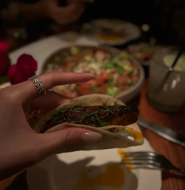 Boston | Gothic brunch! Had a delicious fish taco