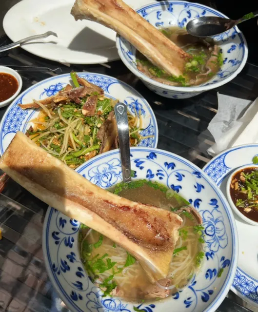 New York must eat | the most delicious pho and fried pig's ears!