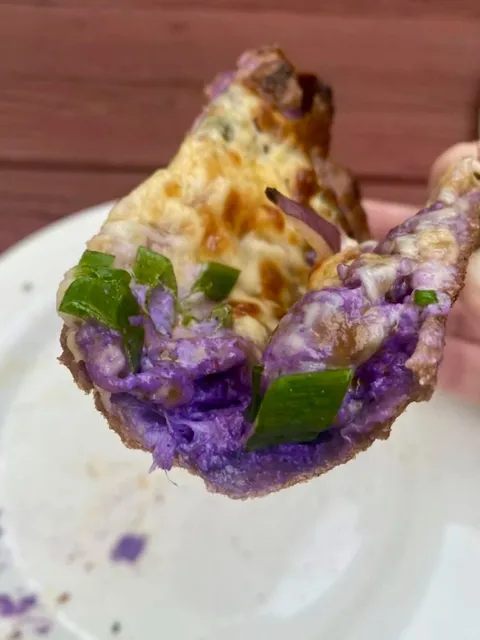 Bay Area!!! Purple Sweet Potato and Cheese Pizza Is Divine!!! 