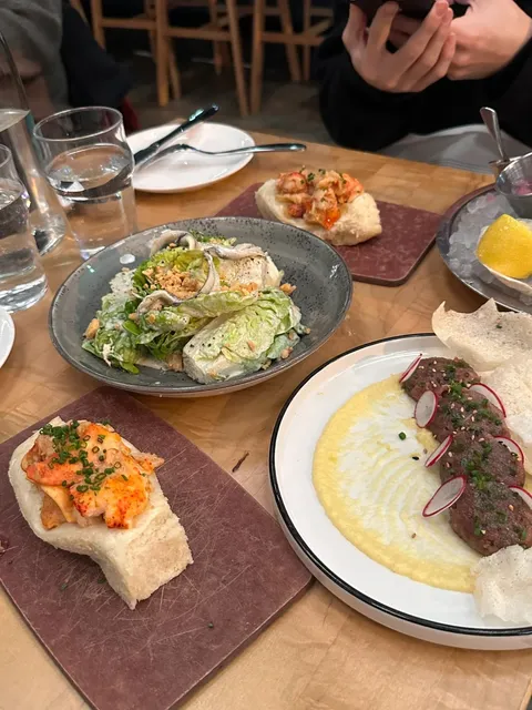 The god of Boston lobster rolls 🦞 all in one bite