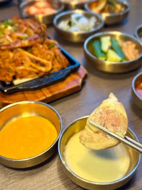 🔥 Worth the Trip to Ktown Just for This Spicy Squid & Pork Belly!