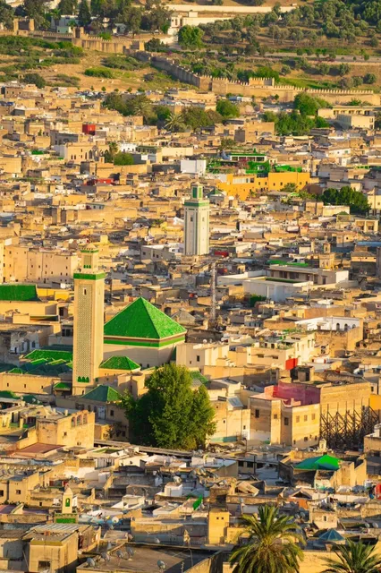 Climbing to the Top of Fez's Ancient City - The View is Breathtaking!