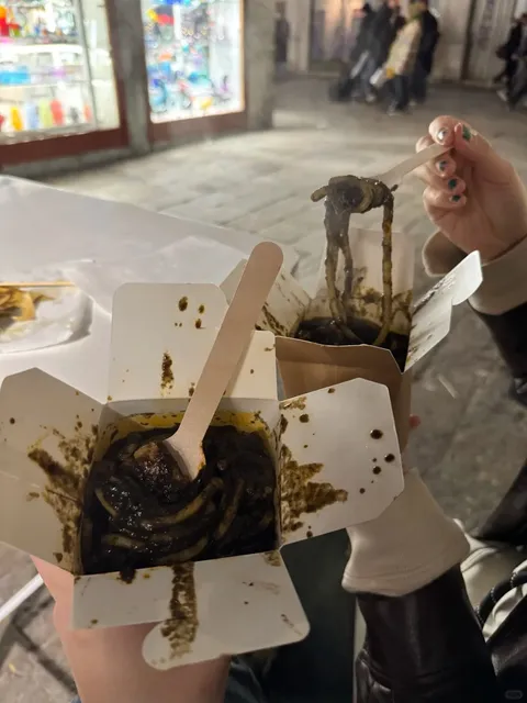 When I inhaled too much cuttlefish in Venice...
